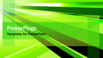 PowerPoint Template - An abstract background